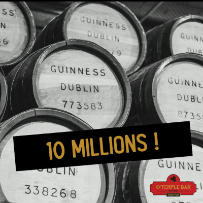10 millions de Guinness consommées par jour à travers le monde